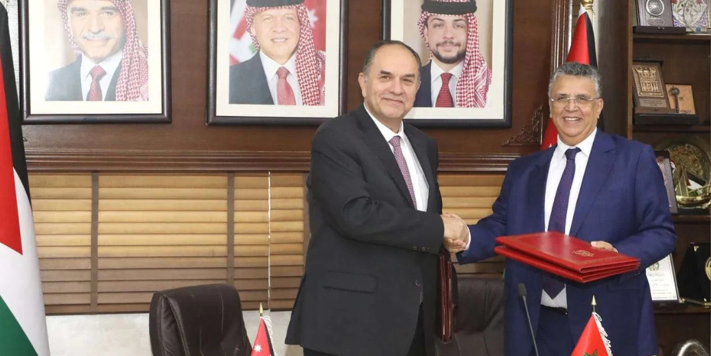 عبد اللطيف وهبي يزور مؤسسات قضائية أردنية لتعزيز الشراكة القانونية