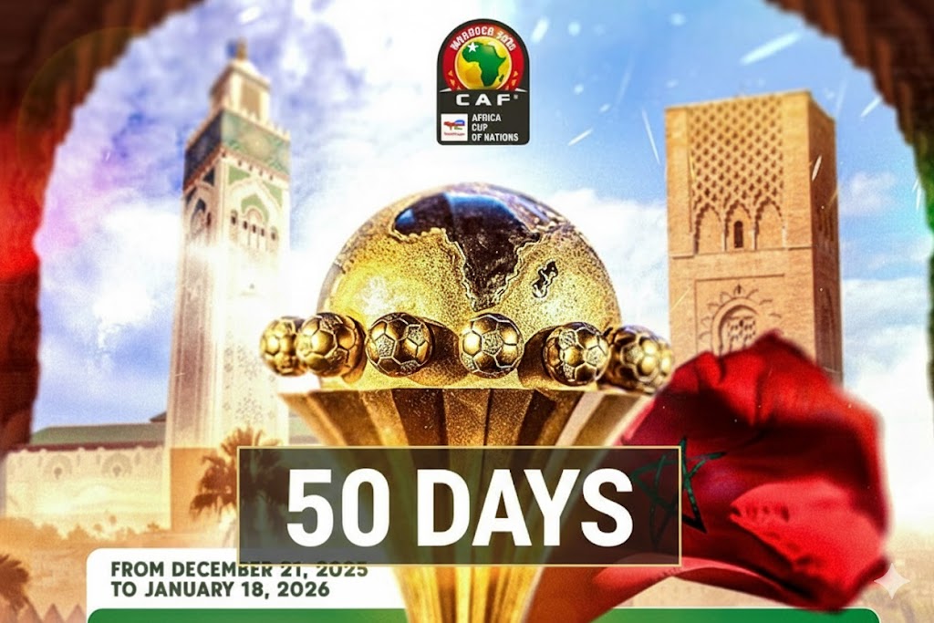 50 يوماً تفصل المغرب عن انطلاق أكبر حدث كروي أفريقي