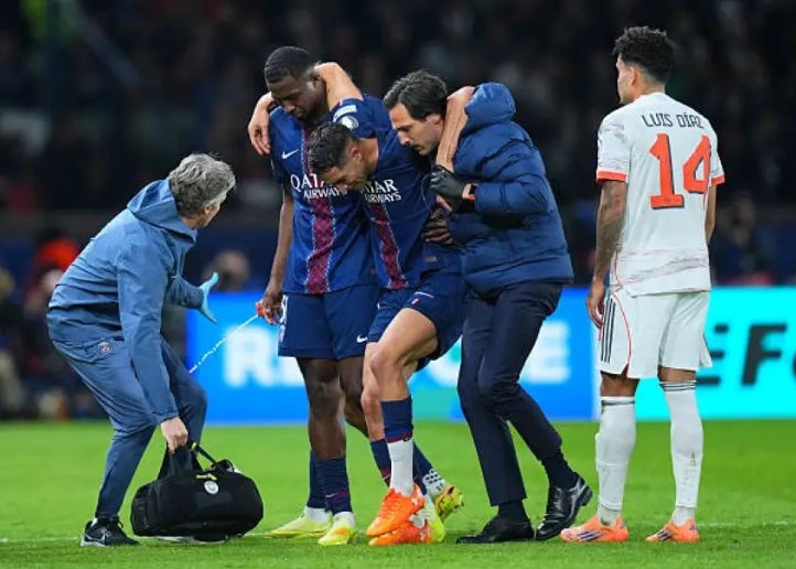 الإصابة المقلقة لحكيمي قبل كأس إفريقيا بعد تدخل عنيف من دياز في دوري الأبطال