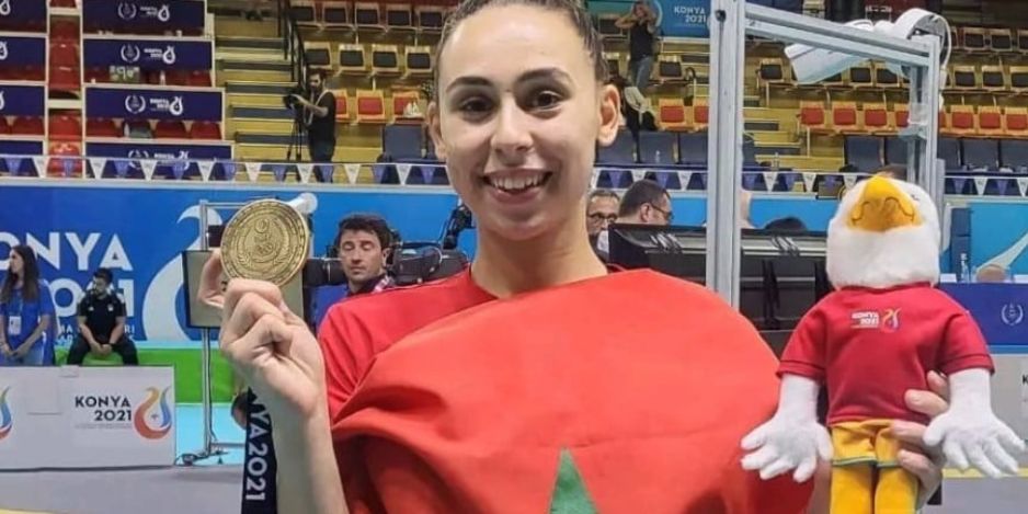 ندى لعرج تمنح المغرب ذهبية التايكواندو في ألعاب التضامن الإسلامي بالرياض