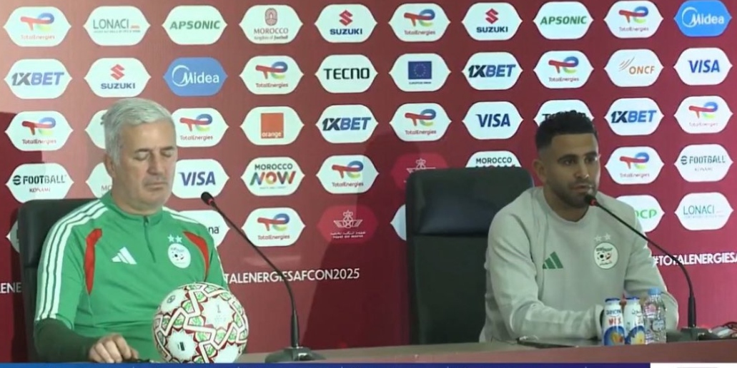 رياض محرز: استقبال المغاربة كان رائعاً والمنتخب الجزائري جاهز للمنافسة