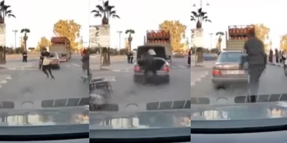 أمن قلعة السراغنة يوقف شابين نفذا سرقة من صندوق سيارة