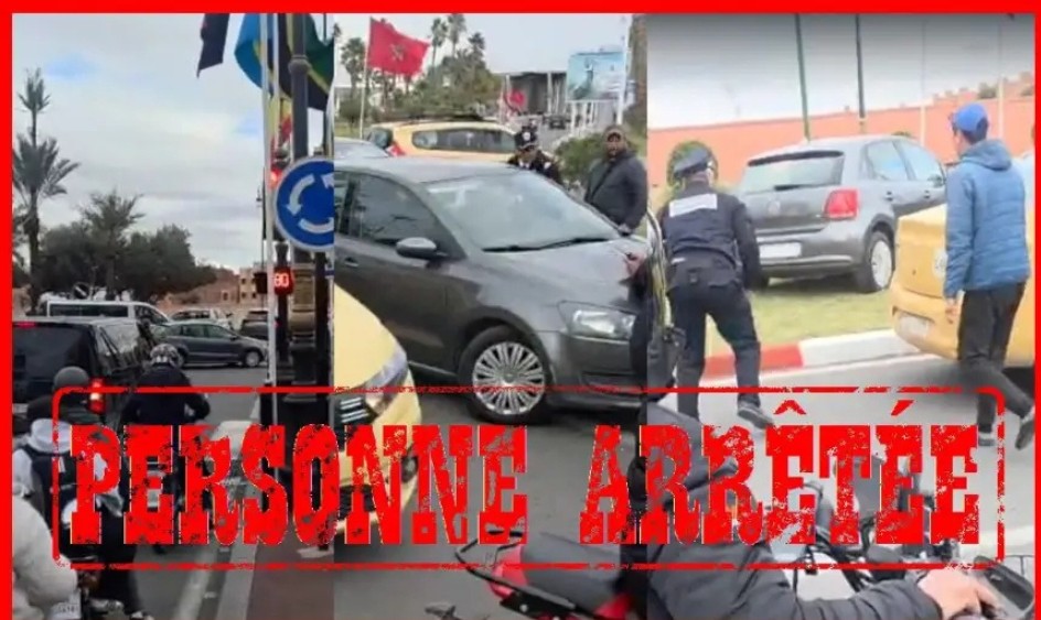 مراكش: اعتقال سائق نقل سري بعد محاولة دهس شرطي