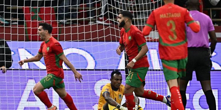 المغرب ينتصر على تنزانيا ويتأهل لربع نهائي كأس أمم أفريقيا