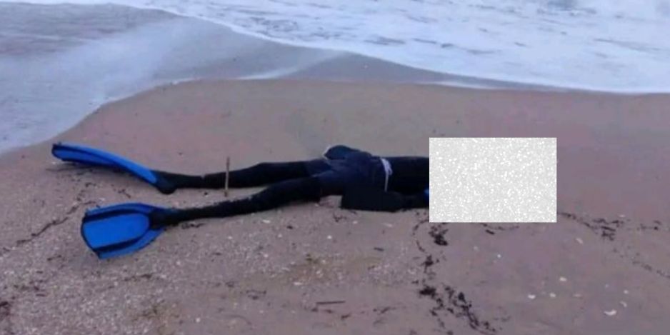 مأساة بشاطئ المضيق: البحر يلفظ جثة شاب حاول الهجرة سباحة إلى سبتة