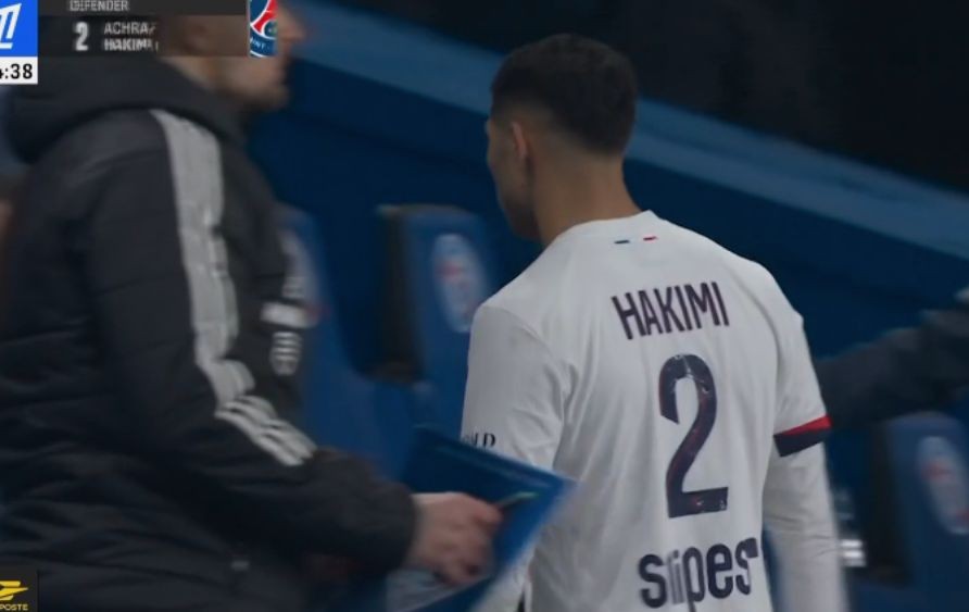 إيقاف أشرف حكيمي مباراة واحدة ويغيب عن مواجهة مارسيليا