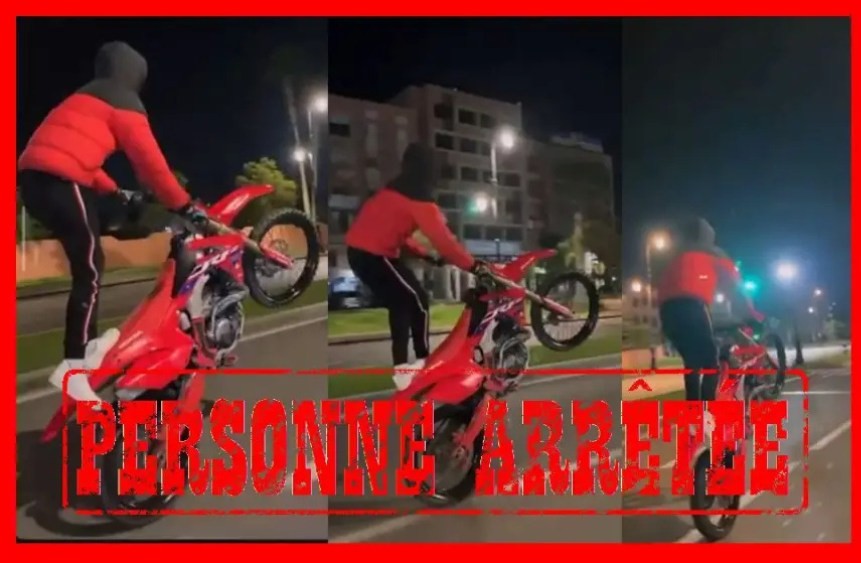 فيديو استعراضي على دراجة نارية يقود صاحبه إلى الاعتقال في مراكش