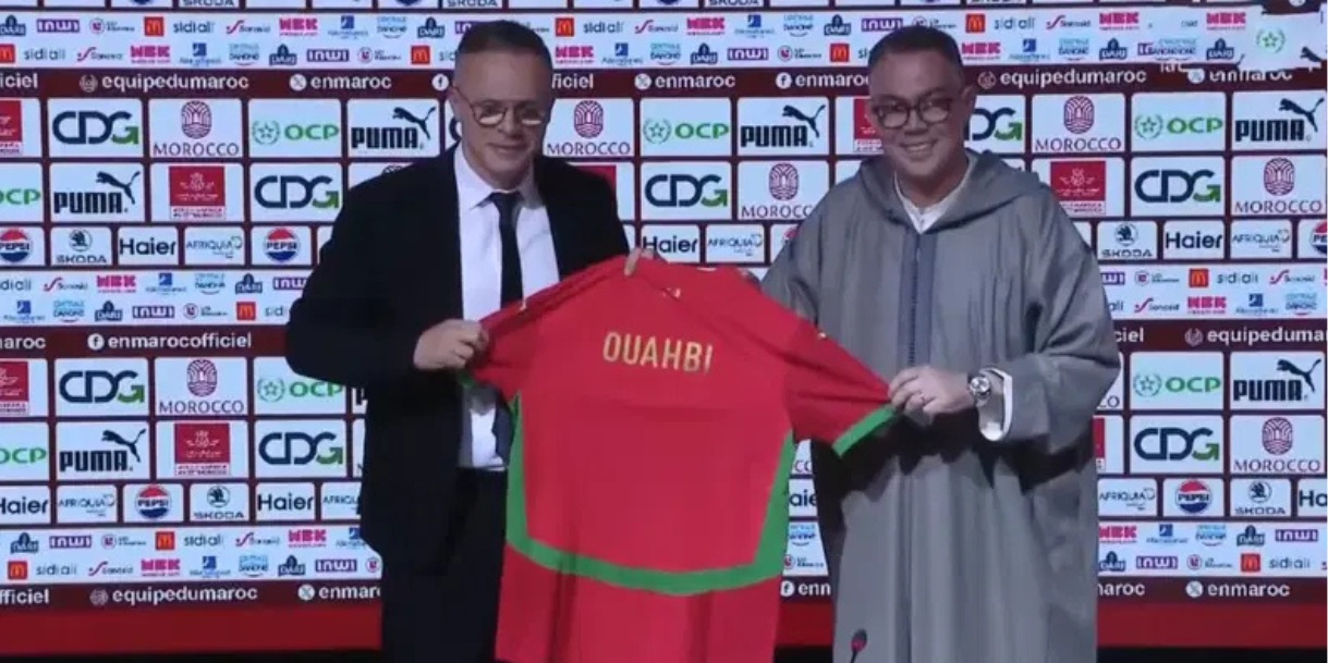 وهبي يتولى رسمياً تدريب المنتخب المغربي ويكشف عن مساعده البرتغالي