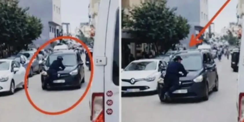 طنجة: توقيف “خطاَّف” دهس شرطياً وسحله فوق سيارة أثناء فراره المتهور